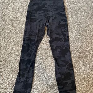 Lululemon Black Camo Align Leggings